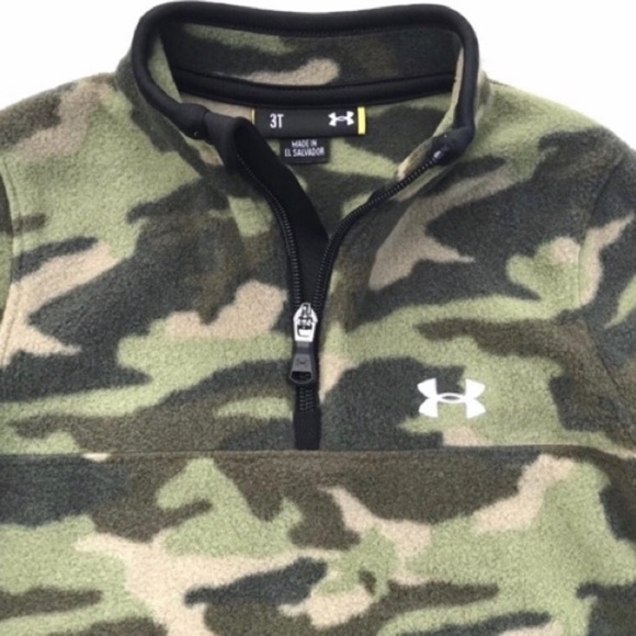 Under Armour Other - NEW Under Armour Toddler Boys Camo Fleece Top